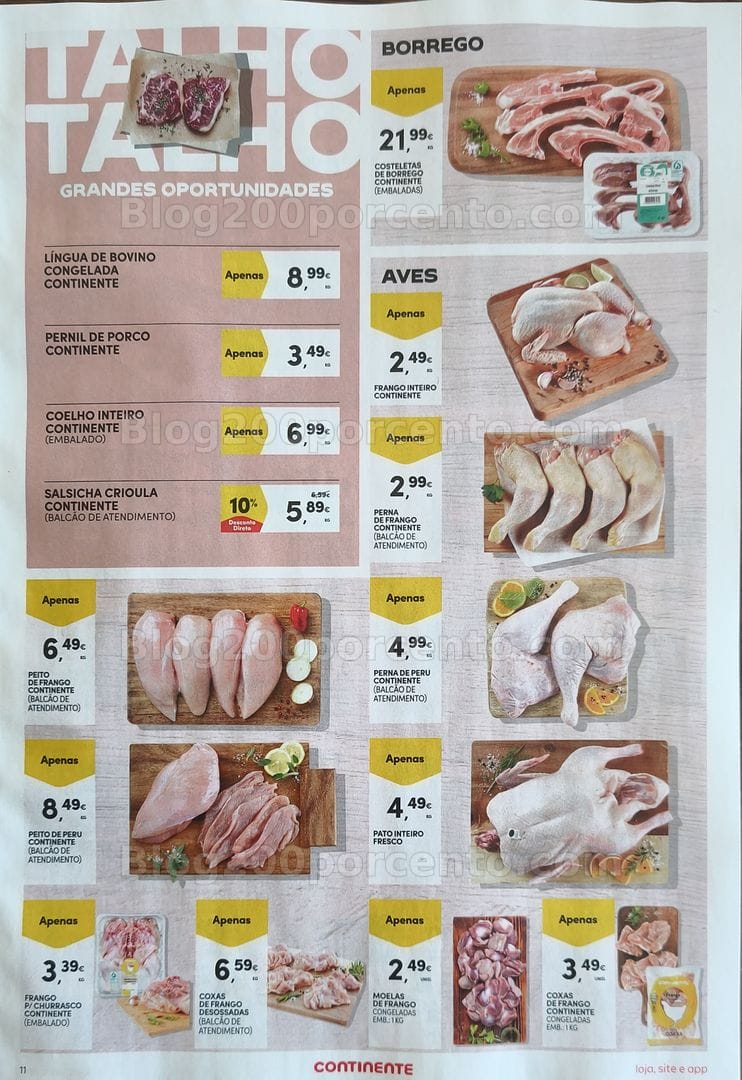 Antevisão Folheto CONTINENTE Promoções de 7 a 13 julho